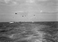 'Part of the LCT convoy halfway over the Channel', Operation OVERLORD, 6 June 1944