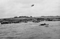 Invasion craft of Mont Fleury La Riviere, 7 June, 1944
