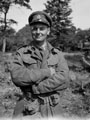 Lieutenant Pat Brodie, 3rd/4th County of London Yeomanry (Sharpshooters), after a 'near-miss', Normandy, 1944