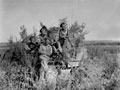 Major Oliver Woods and his crew, 3rd County of London Yeomanry (Sharpshooters), Sicily, 1943