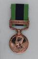 Replica India General Service Medal 1908-35, with clasp, 'Abor 1911-12', awarded to war dog 'Jumbo', 1st Battalion, 8th Gurkha Rifles