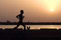 10 km charity fun run, Umm Qasr, Iraq,  June 2003