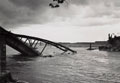 Demolished bridge, Arnhem, 1945