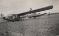 Wreckage of a glider, 1944