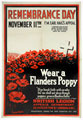 'Remembrance Day November 11th', British Legion poster, 1925