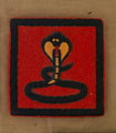 Formation badge for Nagpur District, India, Colonel Patrick Emerson, 1946 (c)