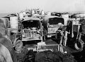 'M.T. on deck', mechanised transport, 3rd/4th County of London Yeomanry (Sharpshooters), en route to Taranto, Italy, 1943