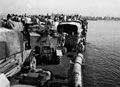 'On deck', 3rd County of London Yeomanry (Sharpshooters) approaching Taranto, Italy, 1943