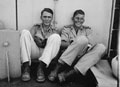Derek Hawkins and Freddie Crowley, 3rd County of London Yeomanry (Sharpshooters)Sicily, 1943.