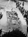 'Getting away'. Disembarked 3rd County of London Yeomanry (Sharpshooters) tanks in Taranto, Italy, 1943