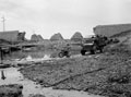 'Blown bridge & diversion just south of Foggia', Italy, 1943