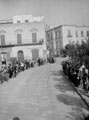 3rd County of London Yeomanry (Sharpshooters) moving through Gioia del Colle, Italy, 1943
