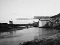 Bailey Bridge being constructed between San Severo and Serracapriola, 1943