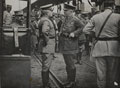 General Pershing talking to the British Adjutant General Sir George Fowke after landing at Boulogne, 13 June 1917