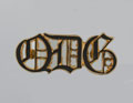 Shoulder title, other ranks, 1st The Queen's Dragoon Guards, 1980 (c)