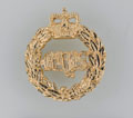 Collar badge, other ranks, 1st The Queen's Dragoon Guards, 1980 (c)