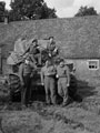 2nd Lieutenant M J Smethurst and tank crew, 'A' Squadron, 3rd/4th County of London Yeomanry (Sharpshooters), 1944 (c)