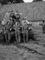 Sherman tank and crew, 3rd/4th County of London Yeomanry (Sharpshooters), North West Europe, 1944 (c)