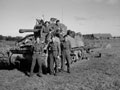 Sherman tank and crew, 3rd/4th County of London Yeomanry (Sharpshooters), North West Europe, 1944 (c)