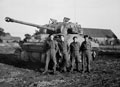 Sherman Firefly tank and crew, 'C' Squadron, 3rd/4th County of London Yeomanry (Sharpshooters), North West Europe, 1944 (c)