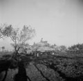 A troop of Sherman tanks of the 3rd County of London Yeomanry (Sharpshooters), bogged down during the attack on Santa Maria, Italy, 1943