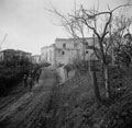 British infantry in the ruins of the town of Mozzagrogna, Italy, 1943