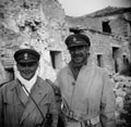 Two officers of the County of London Yeomanry (Sharpshooters), Italy, 1943