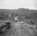 'St Vito. Bailey Bridge just beyond the town', San Vito Chietino, Italy, 1943