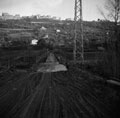 'St Vito. Bailey Bridge just beyond the town', San Vito Chietino, Italy, 1943