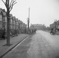 'The first arrivals. Navarino Rd. Worthing', 3rd County of London Yeomanry, West Sussex, 1944