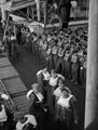 Boat drill on HMT Orion, 1944