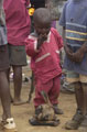 A child at a local market in Wisikoti, Ntchisi district in central Malawi, 2002
