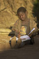A child from the village of Wisikoti, Ntchisi district, in central Malawi, 2002