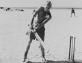 Australian soldiers playing cricket in the North African desert, 1943 (c)