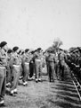 General Sir Bernard Montgomery inspecting troops at Worthing, 25 May 1944