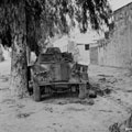 An armoured car in Tabourka, 1943 (c)