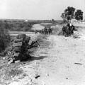 British troops near Barletta during the 8th Army's advance towards Foggia, September 1943