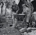 Royal Electrical and Mechanical Engineers carpentry shop, 78th Infantry Division, Italy 1943