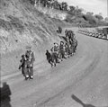 1st Battalion, East Surrey Regiment, move up for the Sangro battle, Italy, November 1943