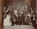 The Cast of Hamlet, Winter Gardens, Cheltenham, 1895.