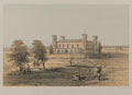 Interior of the Compound of Alumbagh, Lucknow, 1858 (c)
