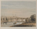 'Iron Bridge from the Left Bank of the Goomtee', 1858 (c)