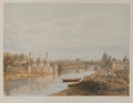 'View from the Iron Bridge', Lucknow, 1858 (c)
