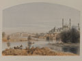 'View of Stone Bridge from Moosah Bagh End of the City', 1858 (c)