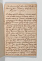 Major General Alexander Dury's notebook concluding the narrative of the transfer of the prisoners from the 'Esperance', from Deal to London and describing Dury's journey with Marshall Belleisle from Putney to Calais in 1745