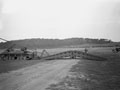 A Scissors bridge, Kiel, Germany, 1945