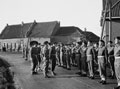 'Squadron parade, Stramproy', 3rd/4th County of London Yeomanry, Holland, 1944