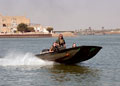 21 Engineer Regiment Boat Troop training on the Shatt al-Arab Waterway, Iraq, 2005