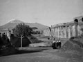 'Vesuvius from Pompeii. Entrance to Pompeii', 3rd County of London Yeomanry (Sharpshooters), 1944