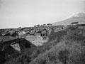 'Ruins of Pompeii, taken from the level of lava ash before they were uncovered', Italy, January 1944
